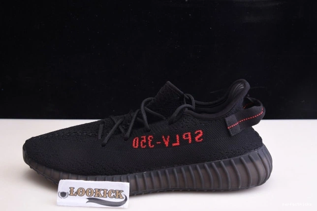 Black Adidas CP9652 Boost 350 Yeezy Red V2 0817